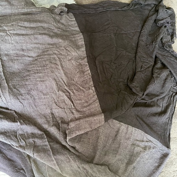 BDG navy and gray blanket scarf - Picture 7 of 9